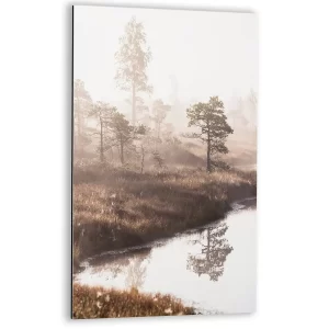 Ochtendmist bij het ven