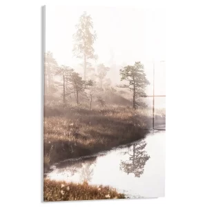 Ochtendmist bij het ven