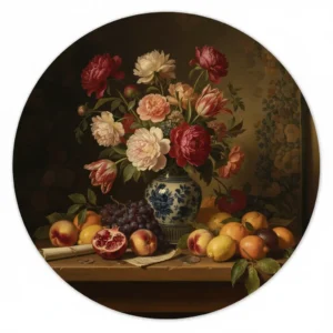 Gouden licht op een klassiek stilleven