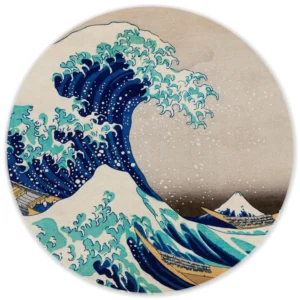 De grote golf bij Kanagawa