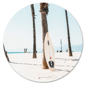 Surfboard op het strand